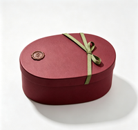 Boîte cadeau rigide à fermeture magnétique rectangulaire, ruban, sceau de cire, papier mat personnalisé, matériaux recyclés, impression quadricolore, revêtement UV