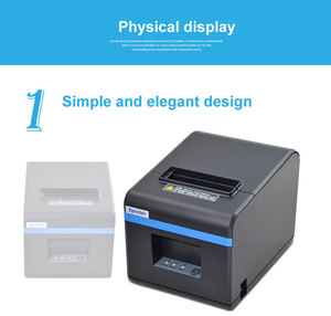 Impresora térmica de recibos de 80mm, dispositivo de impresión de escritorio con usb, bluetooth, cortador automático, barato, MHT-N160II - Product Image 4