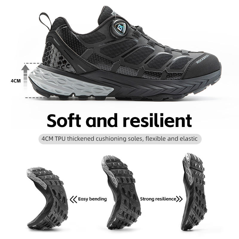 Sepatu Kets ROCKBROS untuk Aktivitas Luar Ruangan Mendaki Memanjat Kamoping  Bersirkulasi Grosir Sepatu Kerja Ringan untuk Pria