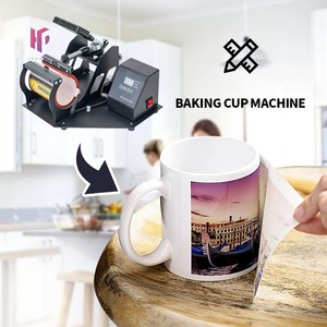 Venta al por mayor de alta calidad 11oz Camping viaje sublimación en blanco de cerámica ecológica personalizada taza de café con asa - Product Image 4