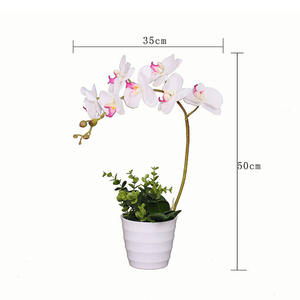 Orquídea Artificial Realista JIAWEI para Decoración del Hogar, Planta de Orquídea Artificial de Plástico con Luz LED, 35cm*50cm, Ecológica - Product Image 2