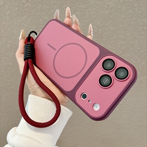 <span class=keywords><strong>Funda</strong></span> Magnética Anticaída para Teléfono Celular <span class=keywords><strong>con</strong></span> Decoración de <span class=keywords><strong>Cuerda</strong></span> Colgante, a Prueba de Golpes, Antipérdida, para <span class=keywords><strong>iPhone</strong></span> 17 18 <span class=keywords><strong>Pro</strong></span> Max 14 15 16 - Product Image 4