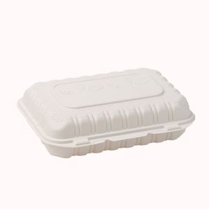 Boîtes jetables pour hot-dogs et hamburgers 9*6, très vendues, avec couvercles, pour la restauration rapide, les commandes en gros sont préférées - Product Image 1