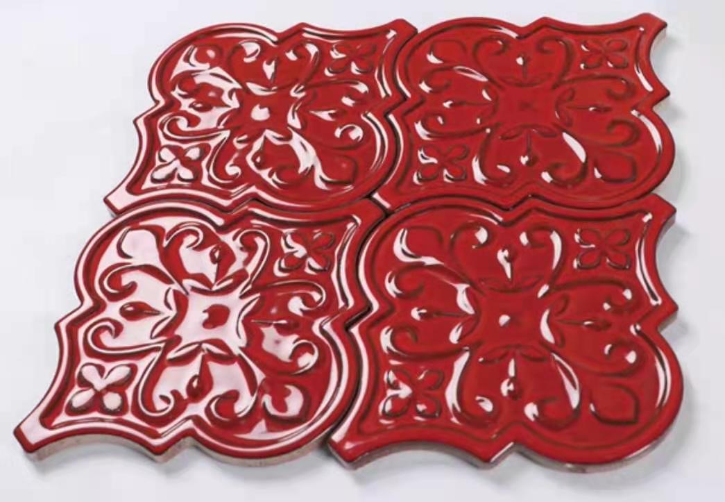 Ancient lantern tile Amazon green lantern  tiles Chinese traditional lantern tiles