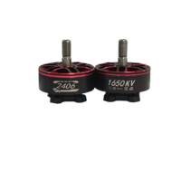 Moteur Brushless 2406 1650/2050/2500KV avec noyau en alliage de titane, étanche IP54, aimant permanent pour drone FPV