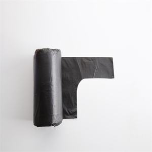 Bolsa de Basura de Plástico HDPE/LDPE Personalizada para el Hogar, con Cierre Superior Tipo Lazo, Sellado Inferior en Forma de Estrella, Bolsa de Basura con Parte Superior Ondulada en Rollo - Product Image 6