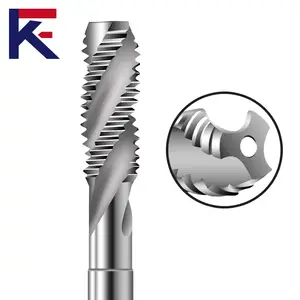 KF Lengthen Apex Spiral Straight Groove Thread Tap High Speed Steel Screw Tap Tool