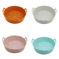 Panier de friteuse à air en silicone de haute qualité, prix d'usine, doublure réutilisable pour friteuse à air pour une cuisson saine