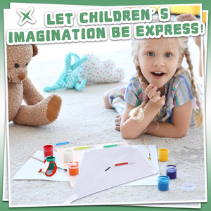 Diều bay tự làm Diều tam giác vẽ tay với bức tranh Kim Cương dạy diều trống vẽ đồ chơi bay - Product Image 4