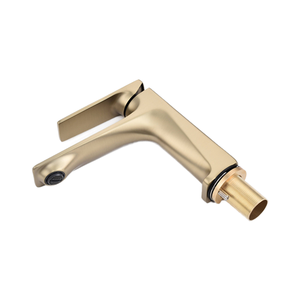 KAWAL Hot Sale Fashion Single Handle Single Lever Bathroom Faucet Hot Cold Water Mixer Tap Solid Brass Basin Faucets - Product Image 4