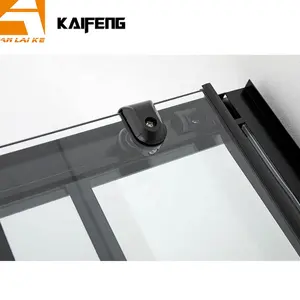 Glass Bathroom Shower Cabin Black 70x70 80x80 90x90 CM KF-2301B