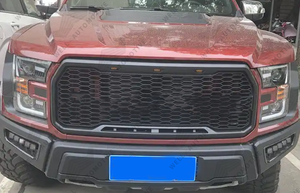 ชุดแต่งกันชน<span class=keywords><strong>หน้า</strong></span>รถยนต์ ABS สีดำ รุ่น New Style 4x4 สำหรับ <span class=keywords><strong>Everest</strong></span> 2019 อัพเกรดเป็น F150 <span class=keywords><strong>Raptor</strong></span> - Product Image 4