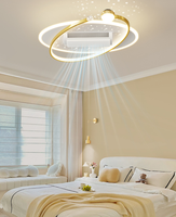 Ventilateur sans pales, simple et moderne, pour salon, plafond, chambre, salle à manger