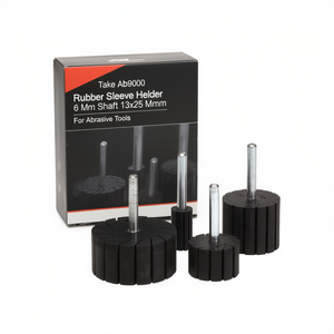 Soporte de goma Ttake Ab9000 para eje de 6 mm, 13x25 mm, para herramientas abrasivas - Product Image 2