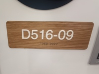Plaque de numéro de maison en métal doré décorative 3D de haute qualité, avec signalisation Braille ADA pour voitures, maisons, hôtels et bâtiments