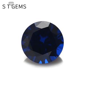 ST Gems ไฟสีฟ้า <span class=keywords><strong>Spinel</strong></span> 114 # พลอยสีน้ำเงินห้องปฏิบัติการทรงกลมไพลินสังเคราะห์ <span class=keywords><strong>Spinel</strong></span> - Product Image 1