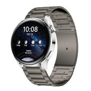 Fascia <span class=keywords><strong>per</strong></span> smartwatch Keepwin di fascia alta in acciaio inossidabile 304 tinta unita fibbia in tartaruga con una perlina 20mm 22mm <span class=keywords><strong>per</strong></span> Samsung <span class=keywords><strong>Huawei</strong></span> GT <span class=keywords><strong>GT2</strong></span> - Product Image 1