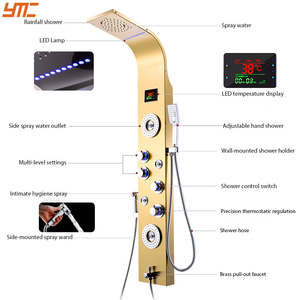 Настенные панели для душа из нержавеющей стали - Product Image 4