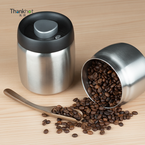 Thankhot Modernes Edelstahl-Vakuum-Lebensmittelbehälter-<span class=keywords><strong>Set</strong></span> - Multifunktionale Aufbewahrung für Küche und Camping, Kaffee/Tee/Müsli Frischhaltedose - Product Image 5