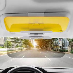 Dual-Use Car Goggles Anti-Glare Sunglasses with Clip for Day and Night Vision Polarizing Light Sun Visor Front <b>Window</b> <b>Shade</b> - Product Image 3