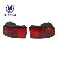 Reflector de Parachoques Trasero para Land Cruiser Prado 4Runner, Luz de Parachoques Trasero OE 81580-60111 81590-60141, Años 2003-2009