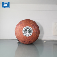 Modèle de pain en crème gonflable personnalisé pour boulangerie, pâtisserie, publicité extérieure, vitrine, décoration, installation