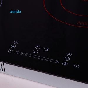 Cuisinière électrique combinée Xunda, <span class=keywords><strong>plaque</strong></span> à <span class=keywords><strong>induction</strong></span> intelligente, commande tactile, panneau en céramique pour la cuisine à domicile, cuisinière à <span class=keywords><strong>induction</strong></span> - Product Image 5