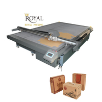 Digitaler Flachbett-Schneideplotter CNC Automatisch für Karton Verpackungsmuster-Produktion