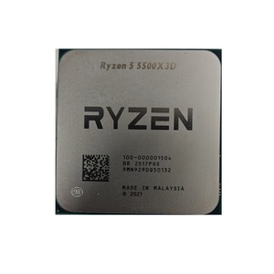 ซีพียู Ryzen 5 5500X3D แบบกล่องใหม่ 6 คอร์ 12 เธรด สำหรับเดสก์ท็อป แคช L3 96M - Product Image 1