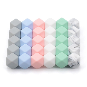 Wholesale 12 14 15 17 19 20 mm 12mm Food Grade Baby Chewable Teether Silicone <strong>Pacifier</strong> Teething New <strong>Bulk</strong> Silicone Focal Beads - Product Image 5