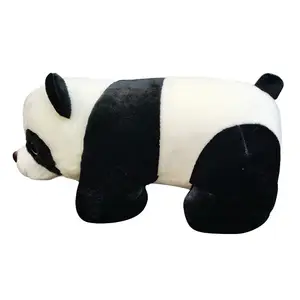 定制缓解焦虑动物儿童举重玩具熊猫加重毛绒玩具