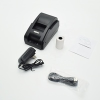 Imprimante thermique de reçus USB haute vitesse 58 mm, imprimante de point de vente de bureau pour magasin de détail/restaurant