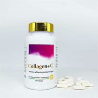 Capsules et Comprimés de Collagène Marin OEM Éclaircissants et Blanchissants pour la Peau, Infusés de Vitamines C et de Collagène – Produits de Beauté en Forme de Bonbons