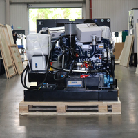 Grupo Electrógeno Diésel Marino de 30 kW-125 kW, 50 kVA-150 kVA, 60 Hz, Arranque Automático, Marco Abierto, ATS