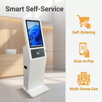 Kiosque de paiement interactif en libre-service WUXIN de 21,5 pouces avec SDK, reconnaissance faciale, système d'exploitation Android/Linux/Windows pour restaurants