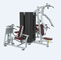 Équipement de fitness commercial, 4 stations multifonctions, équipement de musculation, machine d'entraînement de force DFT-1306