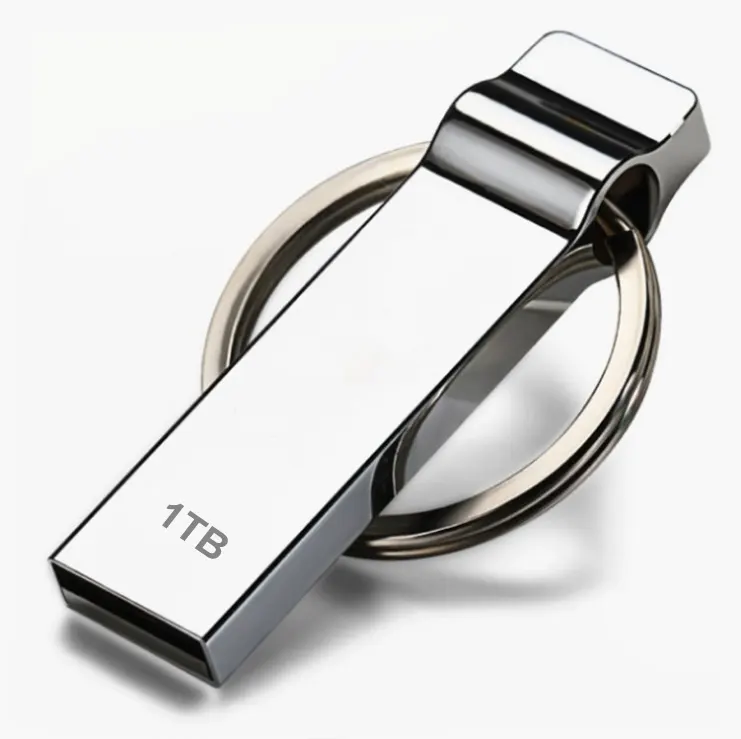Memoria USB 2,0 3,0 de 2GB, 4GB, 8GB, 16GB, 32GB y 64GB, caja de Metal con logotipo personalizado