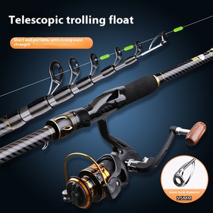 Canne à Pêche Télescopique en Carbone Luya Portable avec Anneau Large pour Lancer à Longue Distance Cible Carpe Crevette Brochet Perche - Product Image 4