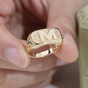 Anillo de compromiso Messi Jewelry MSR-2169 de 18k con diamante redondo de colores, tallado en laboratorio. - Product Image 6