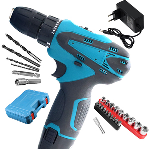 El Mejor Taladro Inalámbrico Profesional Moderno de 12V con una Sola Mano, Kit de Herramientas Eléctricas para Trabajar la Madera - Product Image 2