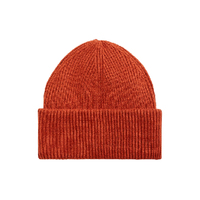Bonnet en Spandex/Coton Tricoté Plat, Chaud, Coupe-Vent, Hiver, Unisexe, Usage Quotidien, Vente en Gros