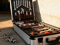 Mécanicien professionnel 499 pièces ensemble d'outils à main en acier au Chrome Vanadium avec boîtiers en aluminium pour un usage domestique 1 an de garantie marque Xinbo
