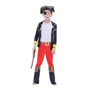 Gran oferta, disfraz <span class=keywords><strong>de</strong></span> capitán pirata para niños, juego <span class=keywords><strong>de</strong></span> vestir con sombrero <span class=keywords><strong>de</strong></span> pirata, parche en el ojo para niños - Product Image 2