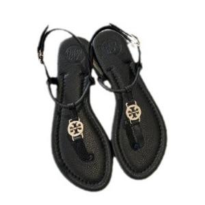 Sandalias de Cuero Genuino Multifuncionales de Estilo Americano para Mujer, Cómodas y Duraderas, Estilo Playa de Verano - Product Image 1
