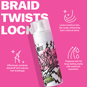 OEM/ODM Vlechtglans Spray Anti-Jeuk Hydraterende Dreadlock Verzorgende Haarspray voor de Hoofdhuid met Aangepaste Ingrediënten voor Jeukend Haar - Product Image 5