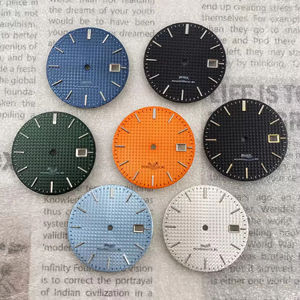 Aiguilles de <span class=keywords><strong>cadran</strong></span> de montre de 31,8 mm avec luminescence verte pour mouvement NH35, accessoires de montre, remplacement des aiguilles - Product Image 1