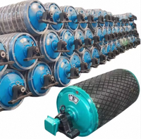 Rouleau électrique durable pour convoyeur à bande / Poulie de tambour de convoyeur à bande / Rouleau d'entraînement de convoyeur Dimensions personnalisables Garantie 1 an
