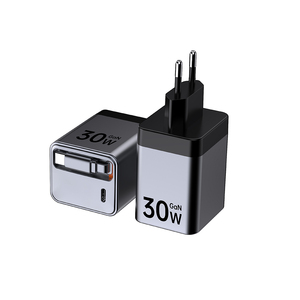 Nouvel adaptateur <span class=keywords><strong>de</strong></span> <span class=keywords><strong>charge</strong></span> rapide mural GaN 30W type C (UK) avec câble rétractable, <span class=keywords><strong>station</strong></span> <span class=keywords><strong>de</strong></span> <span class=keywords><strong>charge</strong></span> <span class=keywords><strong>multi</strong></span>-téléphones pour écouteurs - Product Image 1