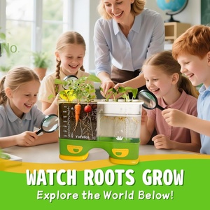 Kit scientifique Root Viewer : cultivez votre propre plante, jouet STEM, kits de jardinage, âges 6-12, <span class=keywords><strong>cadeau</strong></span> éducatif pour garçons et filles, terreau pour enfants - Product Image 2