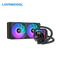 Refroidisseur liquide de jeu efficace LOVINGCOOL AK03 avec affichage de température intégré pour boîtier standard – Produits en stock, support vente en gros et échantillons